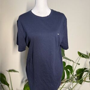 Michael Kors Dark Blue Short Sleeve Tee